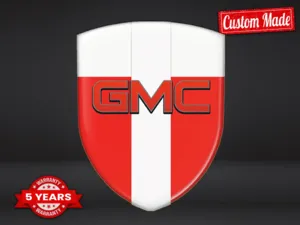 GMC Heckscheibensticker Sportlich Modern Luxus Auto